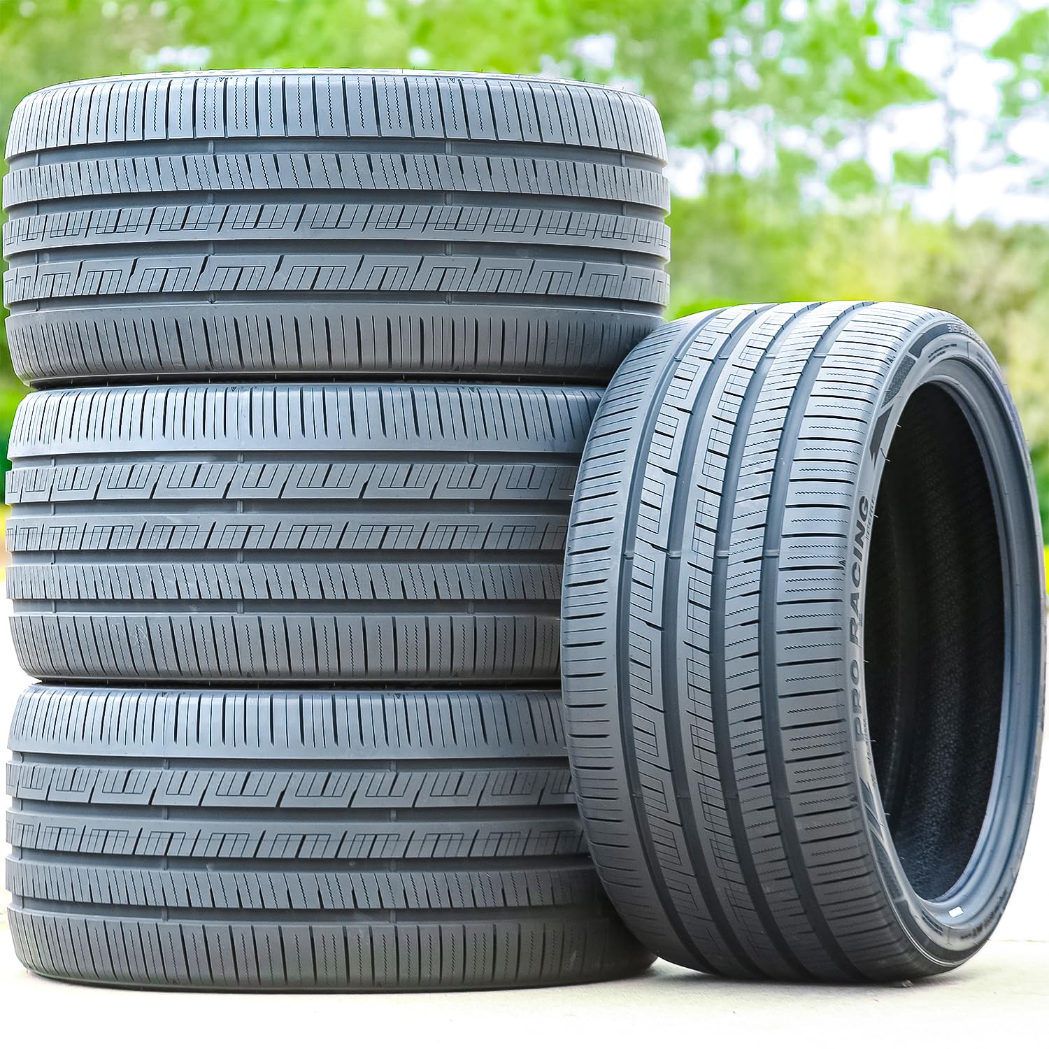 Aplus size scale comparison showing 245/35ZR20 dimensions for correct fitment
