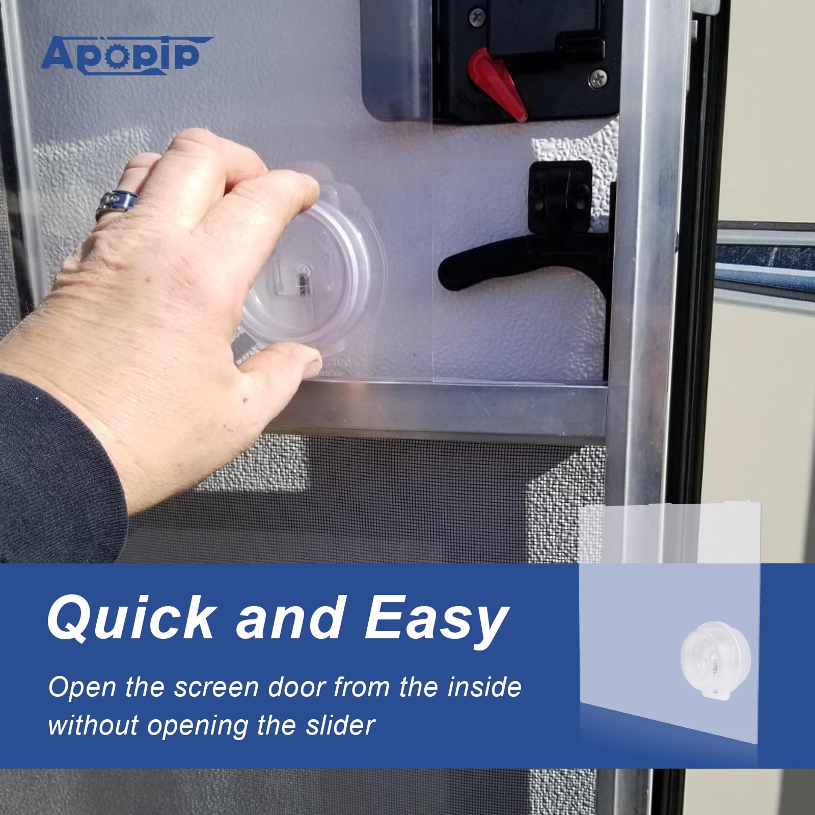 Apopip textured surface with removable film protecting finish during install benefit