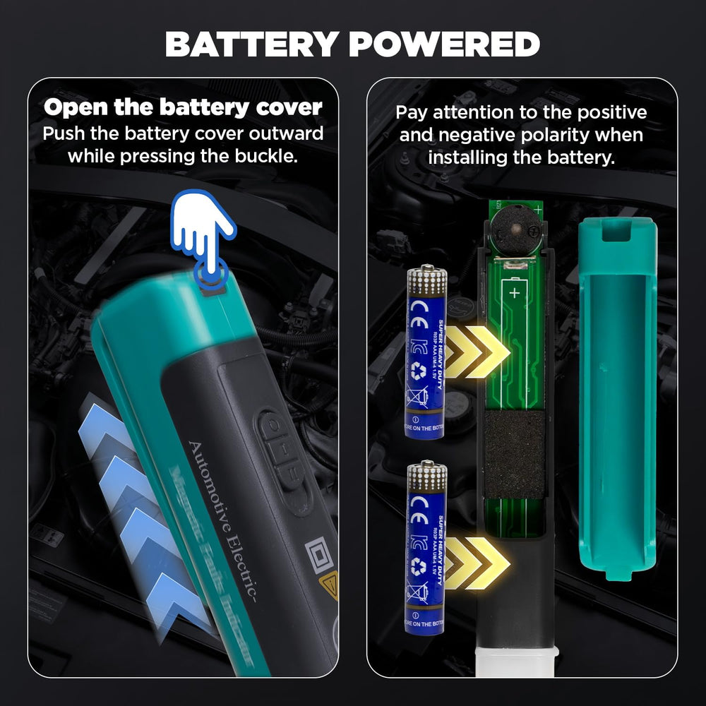 APOWFIX compact drawstring pouch storing the tester and leads for portable protection