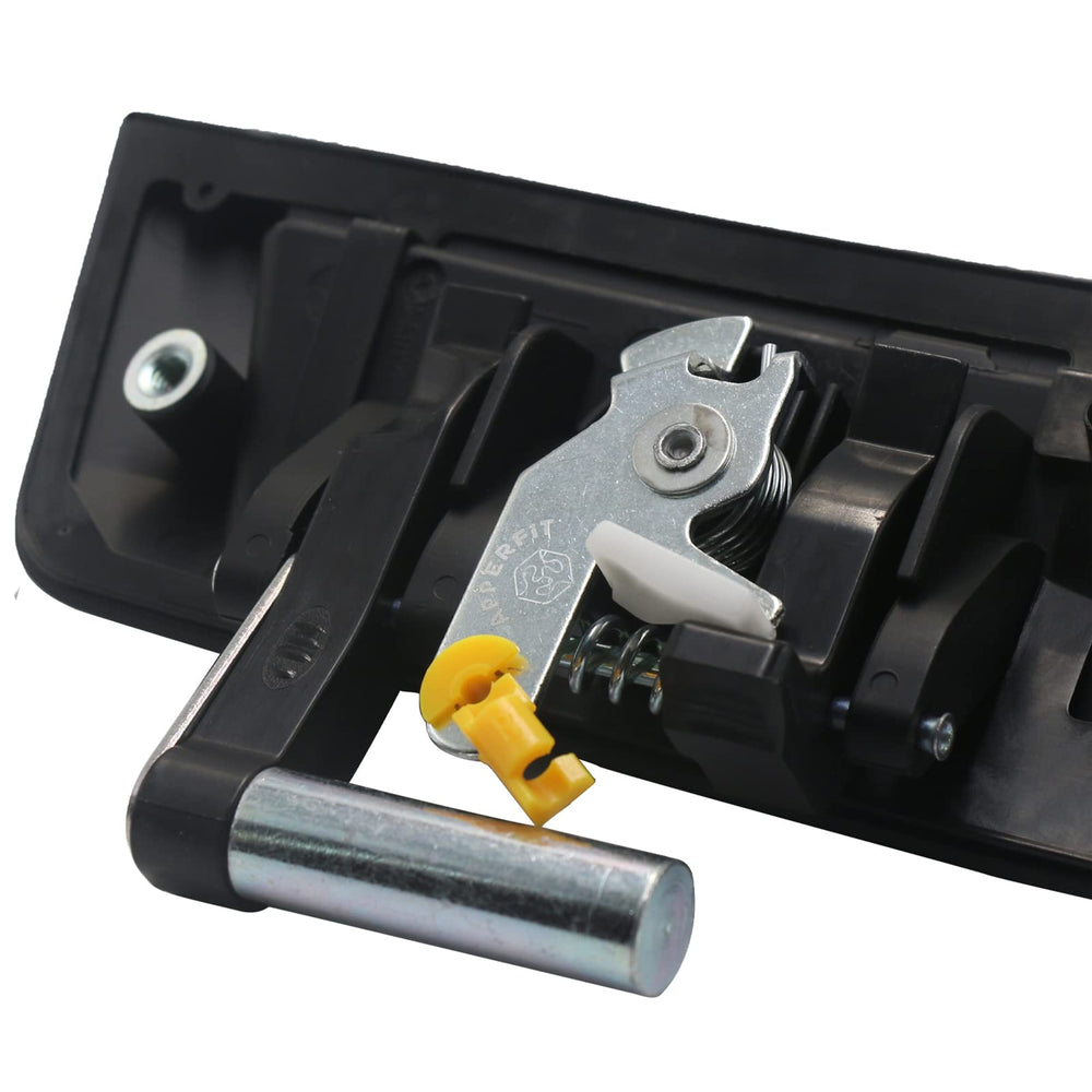 APPERFiT packaged door handles with label showing included pair and warranty