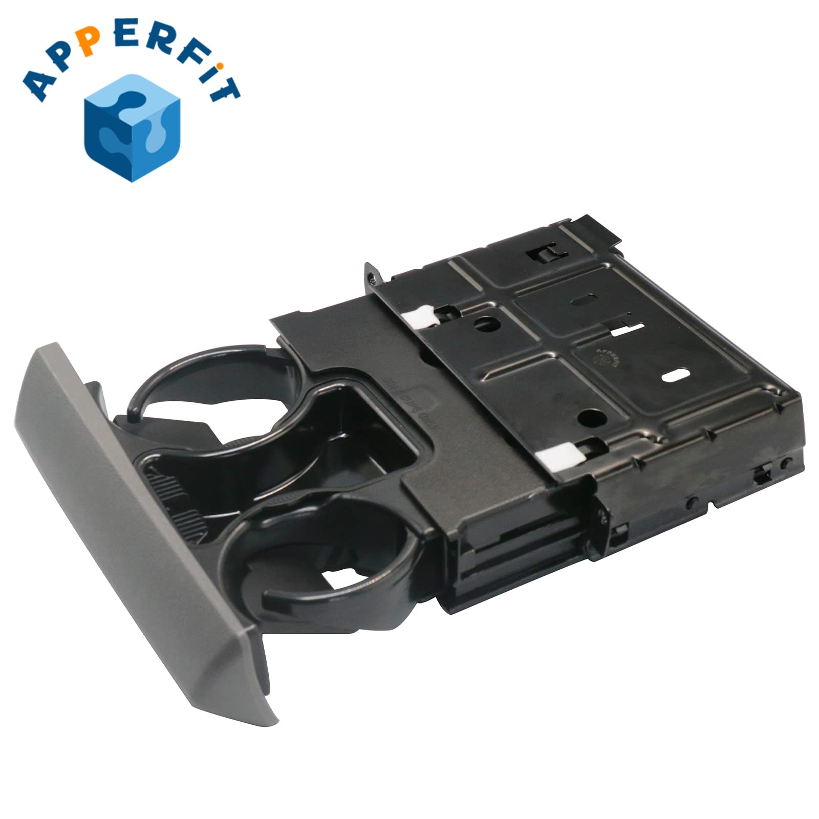 APPERFiT ashtray opening detail on cup holder insert for convenient use