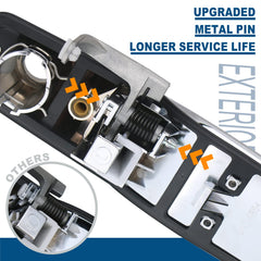 APPERFiT front passenger handle side angle showing fitment and OEM-style contours