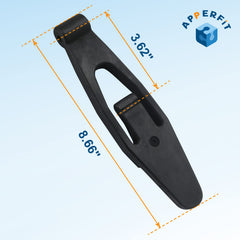 APPERFiT hood latch base installed on truck demonstrating reliable engagement