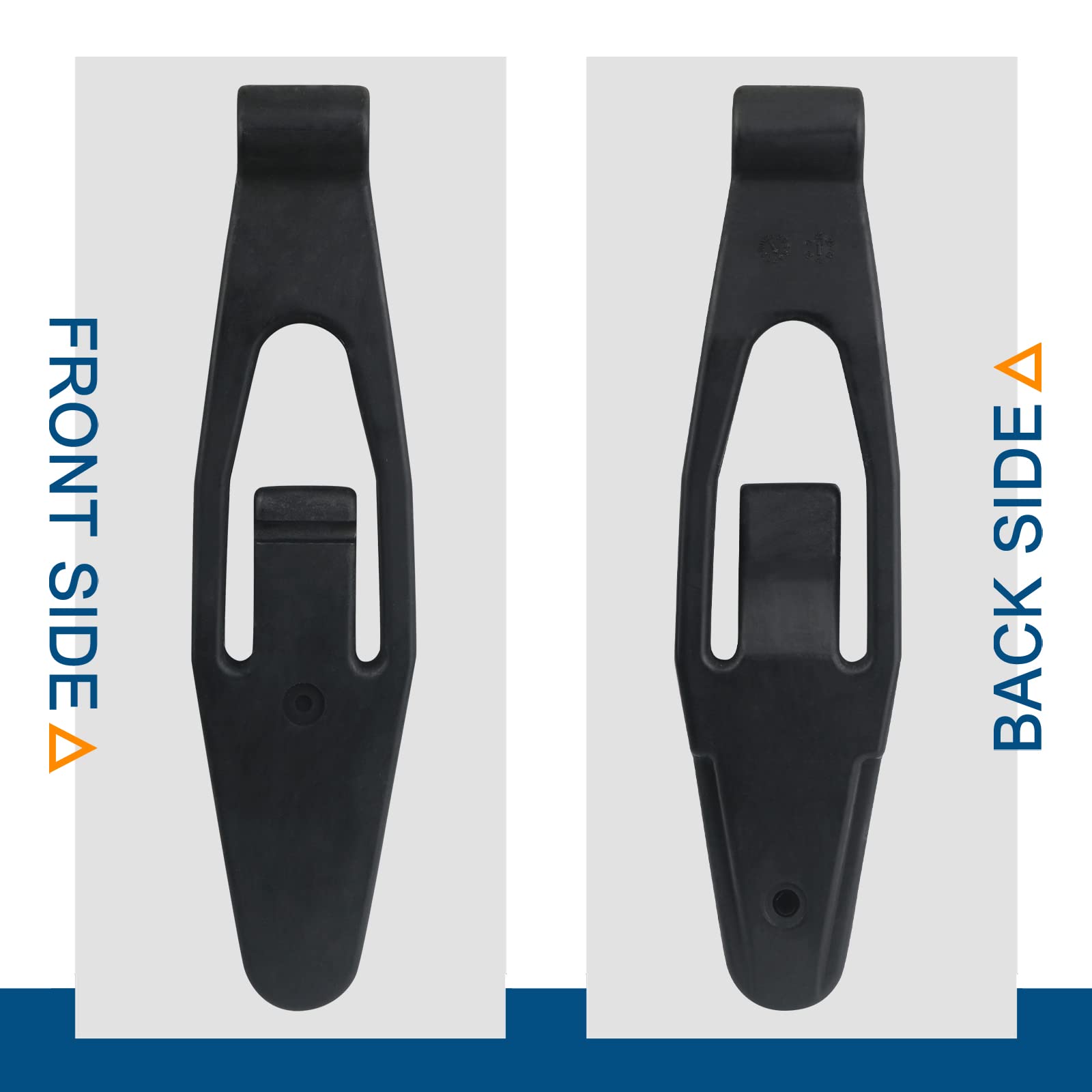 APPERFiT hood latch base size comparison with ruler for correct fit confirmation
