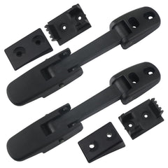 APPERFiT front view of hood latch kit showing all included parts and packaging benefit reliable replacement