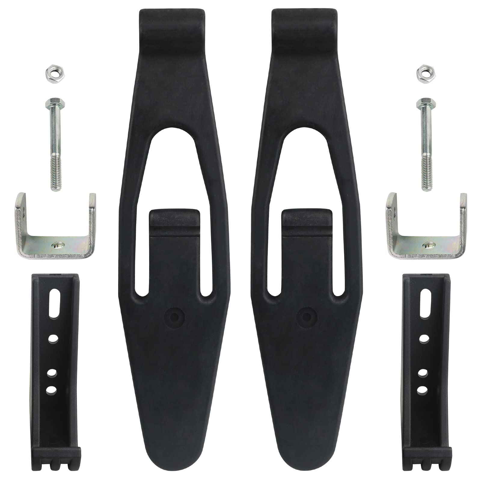 APPERFiT front view hood strap kit showing complete assembly and fit