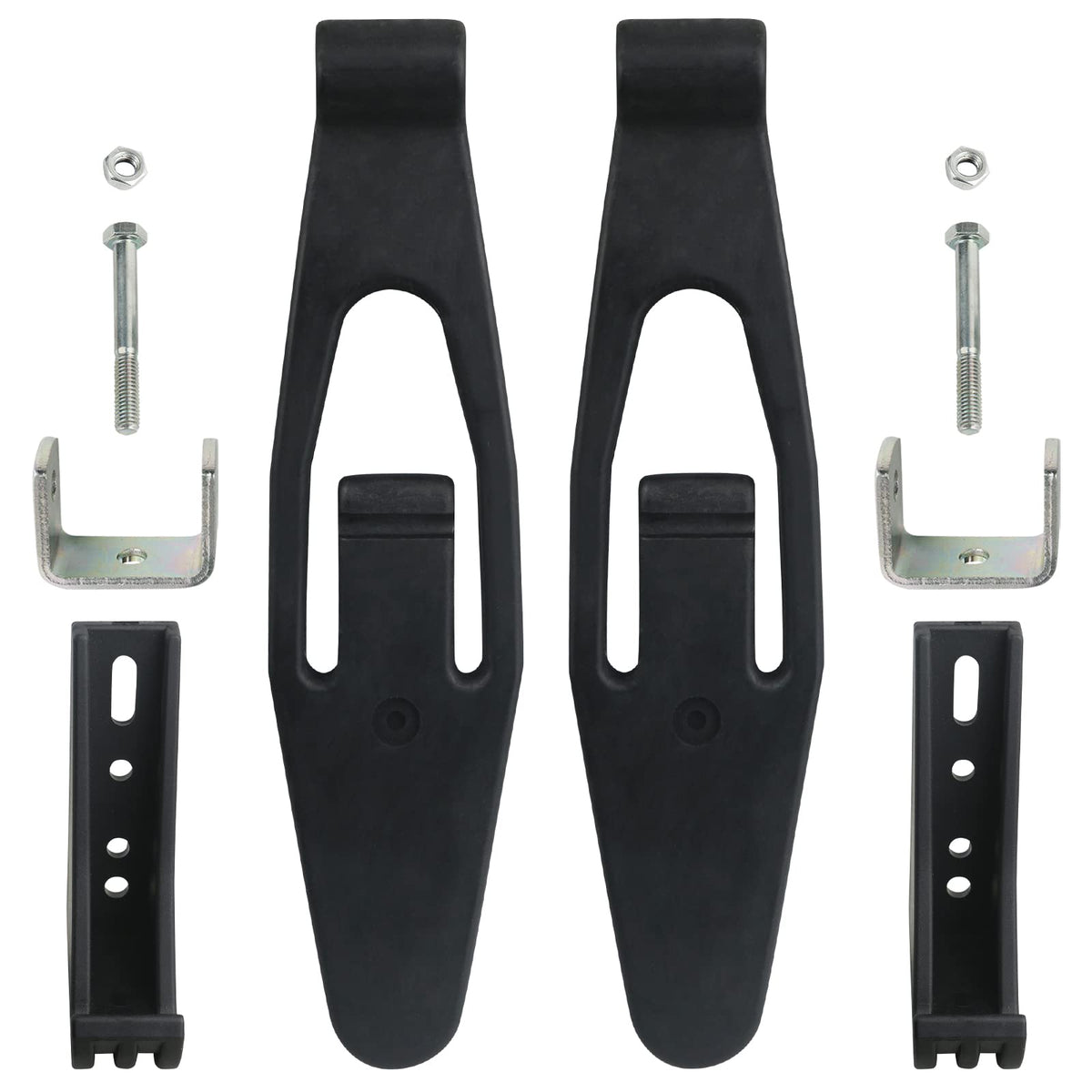 APPERFiT front view hood strap kit showing complete assembly and fit