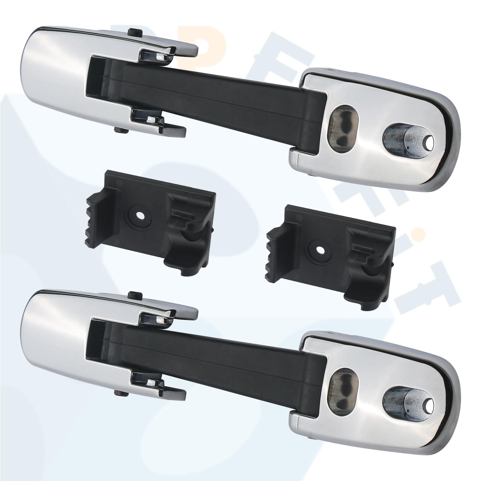 APPERFiT latch keeper bracket side profile illustrating secure fit benefit
