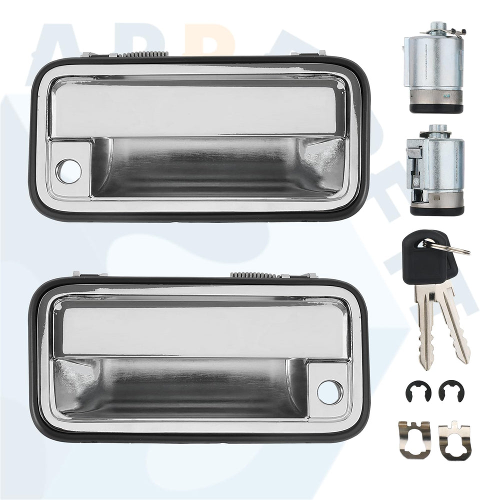 APPERFiT handle on open truck door in lifestyle scene showing restored appearance benefit