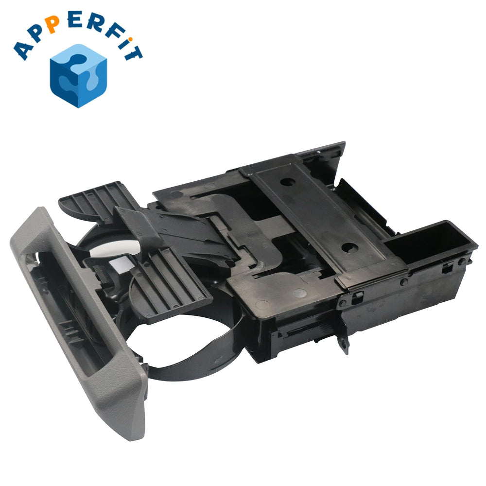 APPERFiT cup holder in truck interior demonstrating secure beverage placement