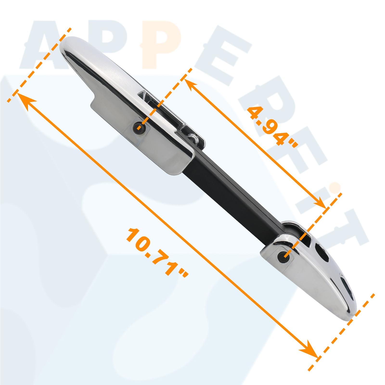 APPERFiT rubber strap close-up showing durable texture and long life benefit