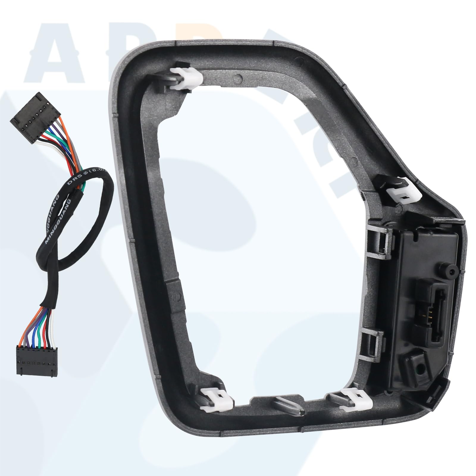 APPERFiT wiring harness detail showing connectors for easy plug-and-play installation