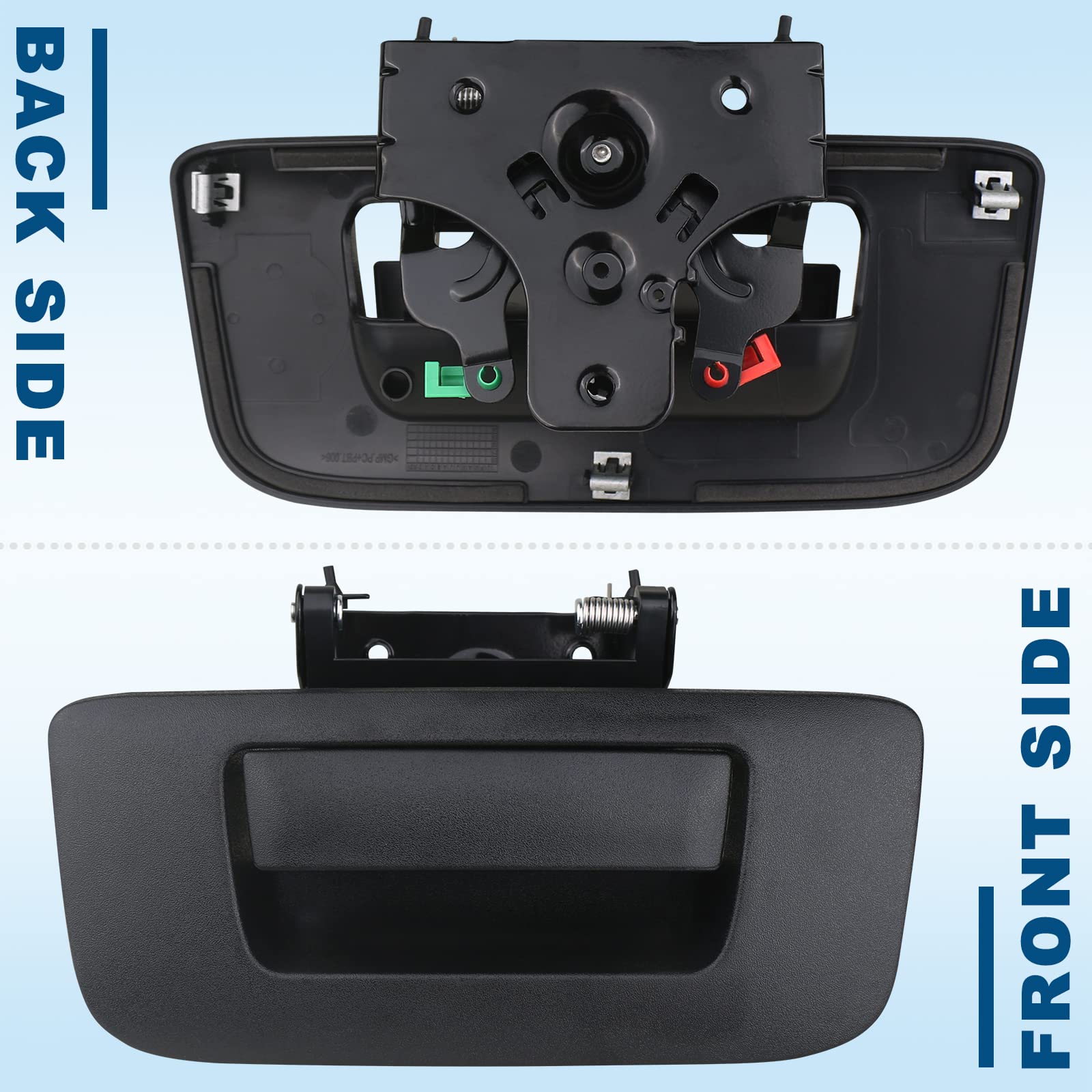 APPERFiT side profile mounted on tailgate demonstrating correct alignment