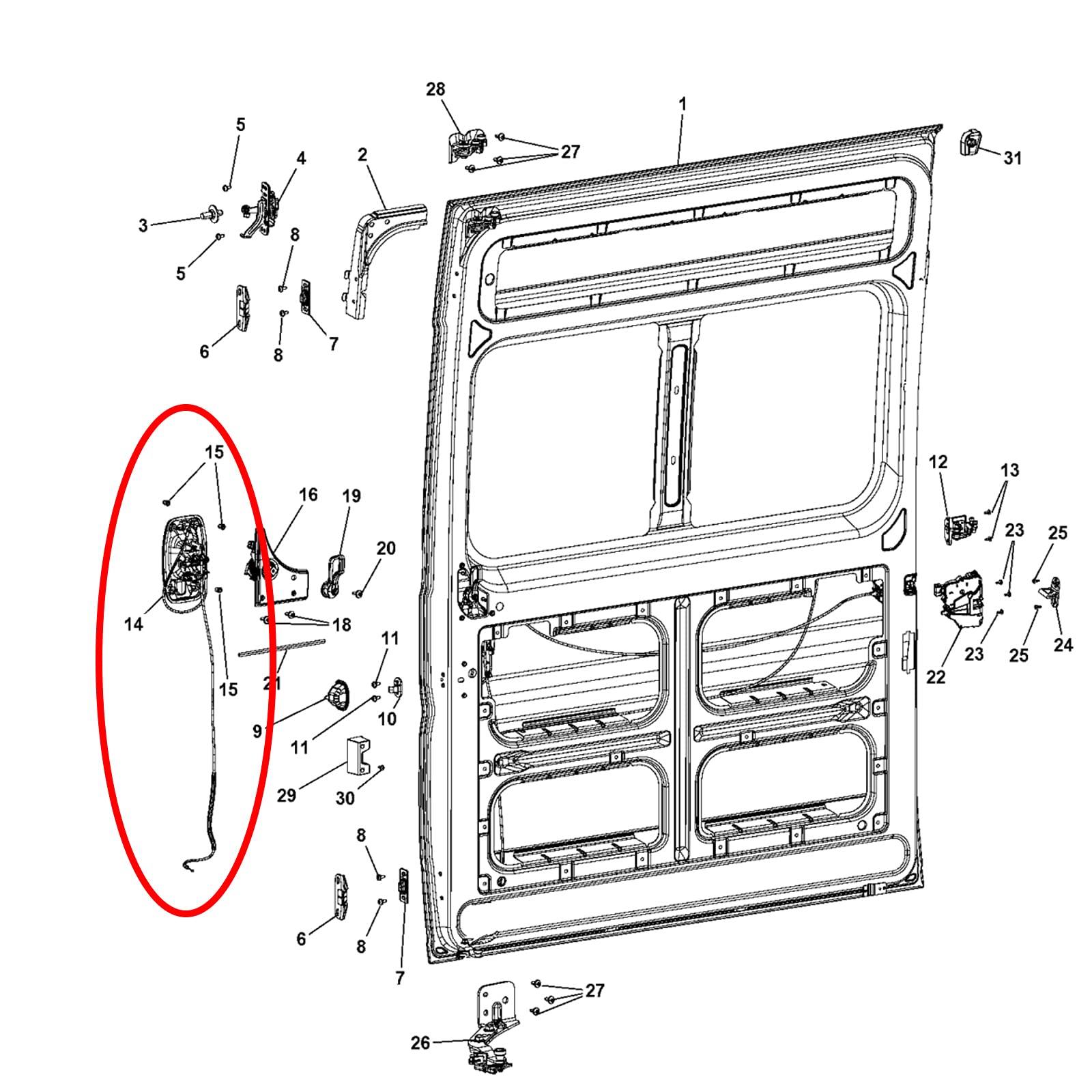 APPERFiT handle beside ruler and packaging showing scale and ready-to-install convenience