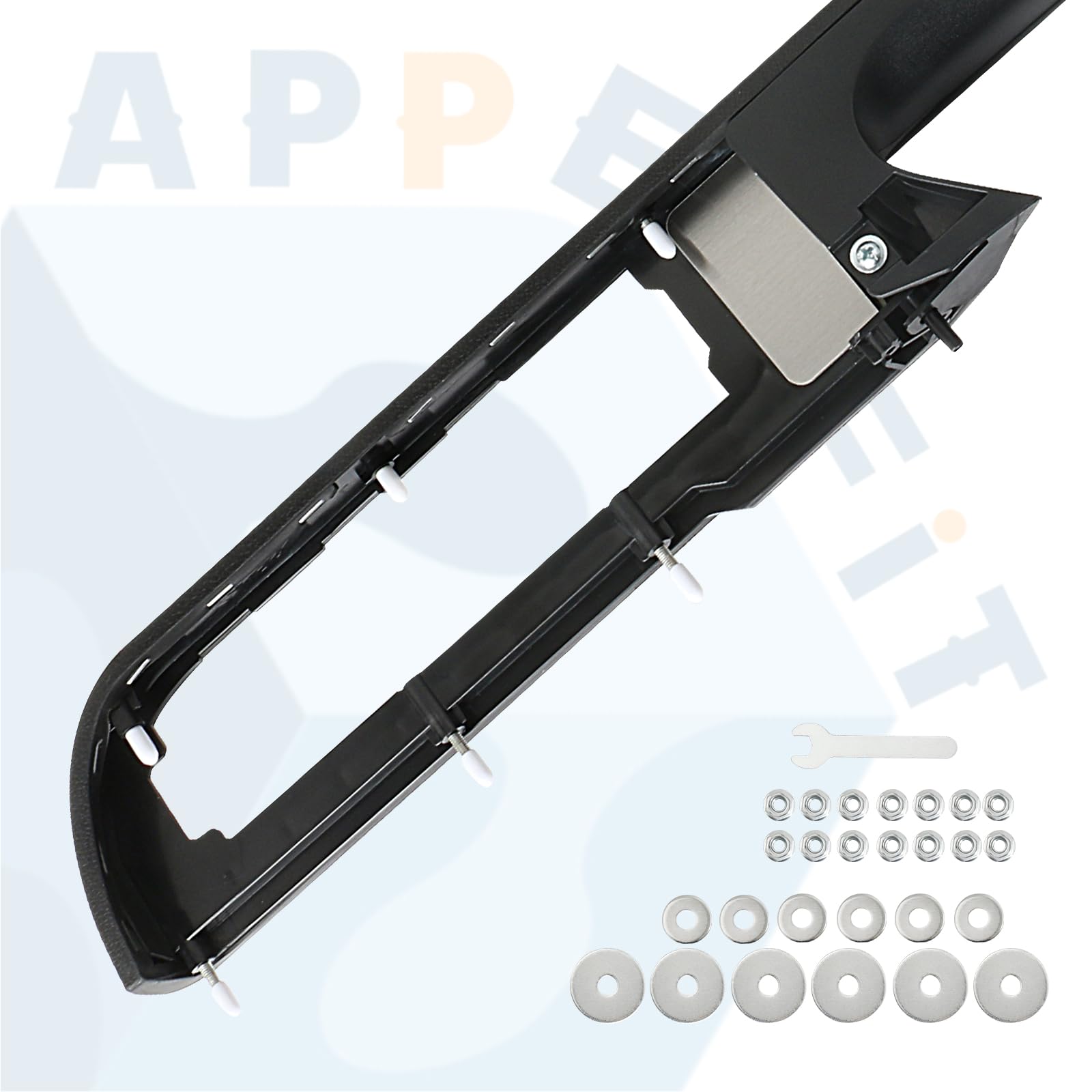 APPERFiT handle next to ruler showing scale for accurate fit