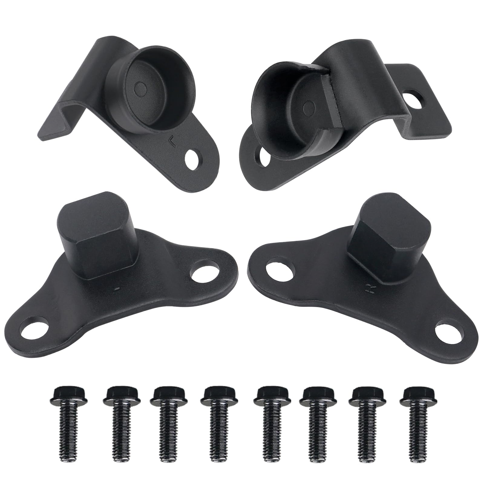 APPERFiT hinge kit front packaging showing full replacement set and warranty benefit