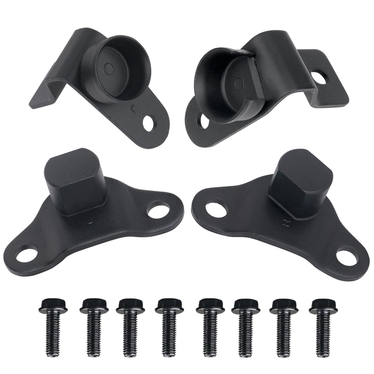 APPERFiT hinge kit front packaging showing full replacement set and warranty benefit
