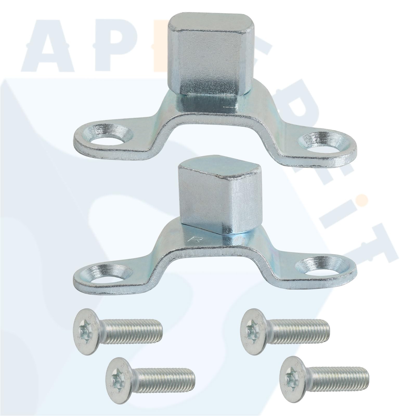 APPERFiT hinge next to ruler showing scale for easy verification of correct replacement