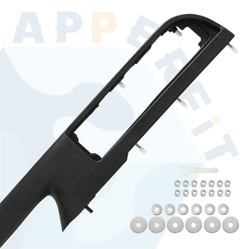 APPERFiT textured black finish detail matching OEM interior look