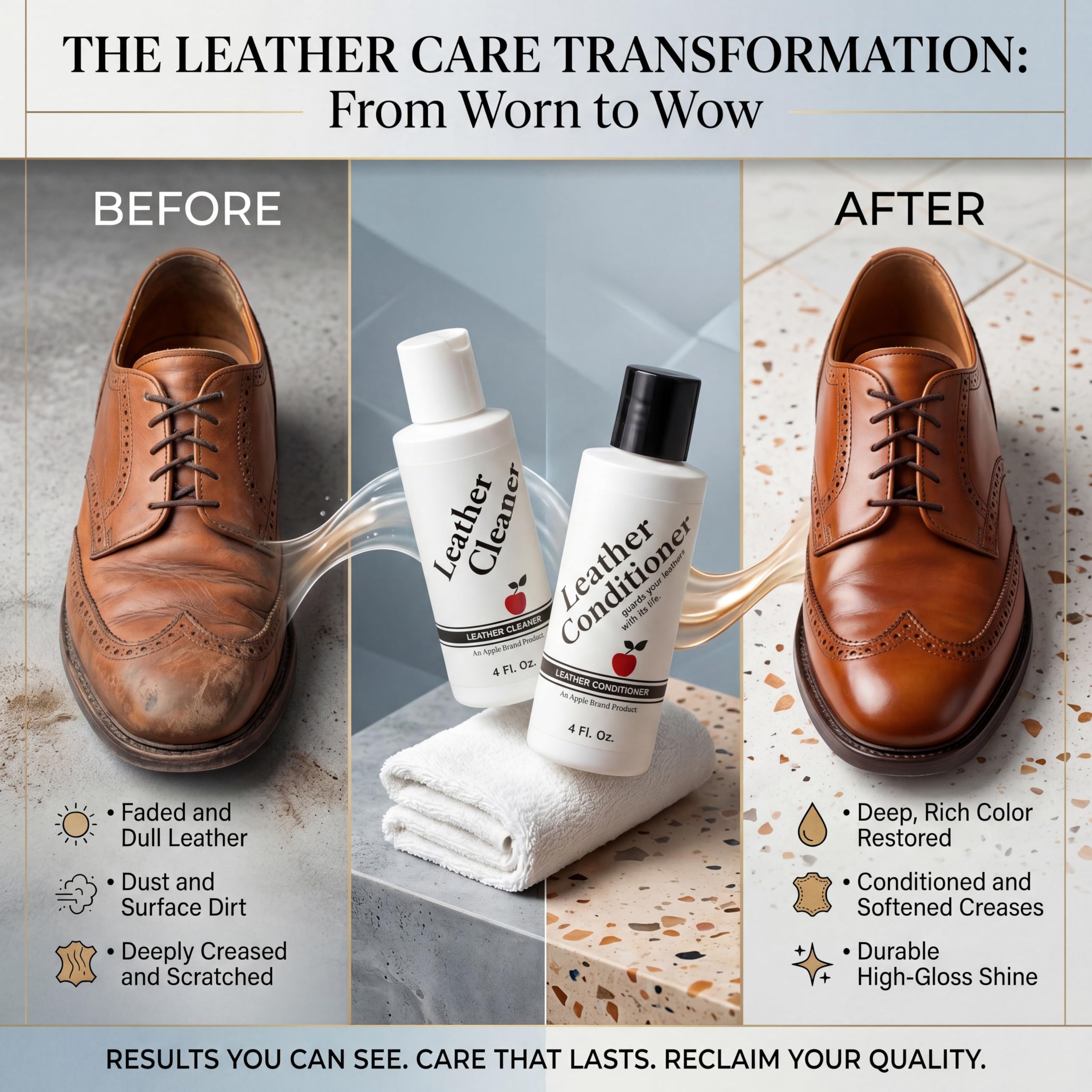 Apple Brand conditioner cream texture closeup showing smooth restoration