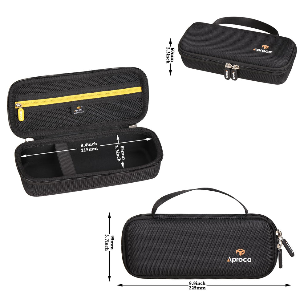 Aproca accessory pocket holding nozzles showing tidy organization