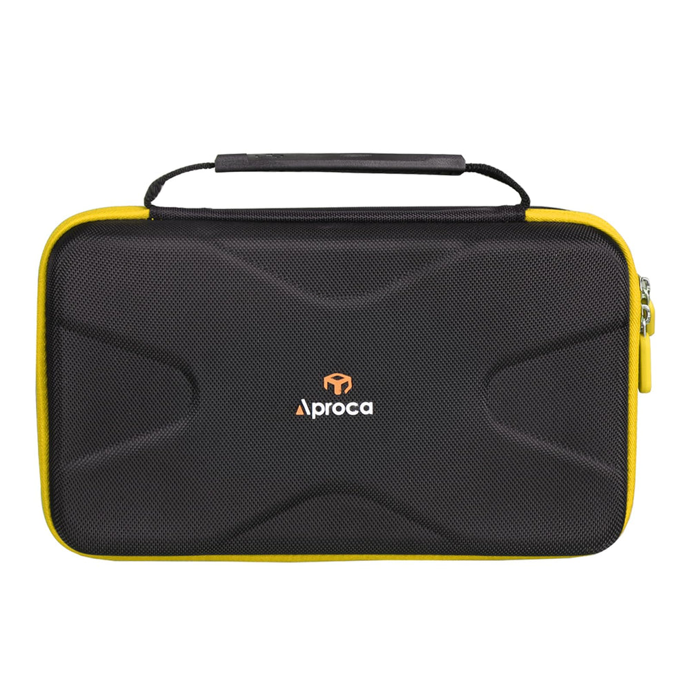 Aproca case placed in car trunk showing neat storage and travel readiness