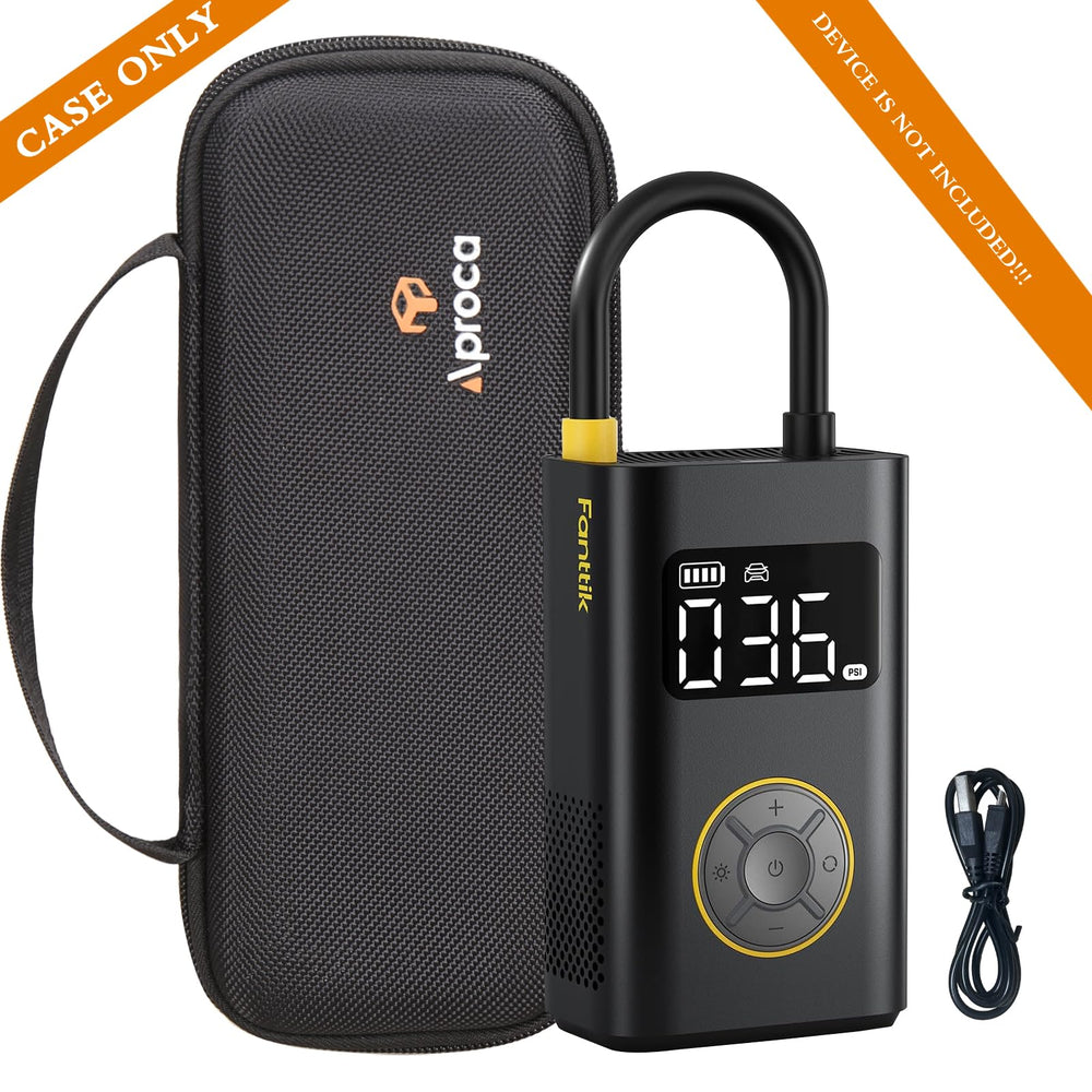 Aproca case with inflator silhouette showing perfect size fit