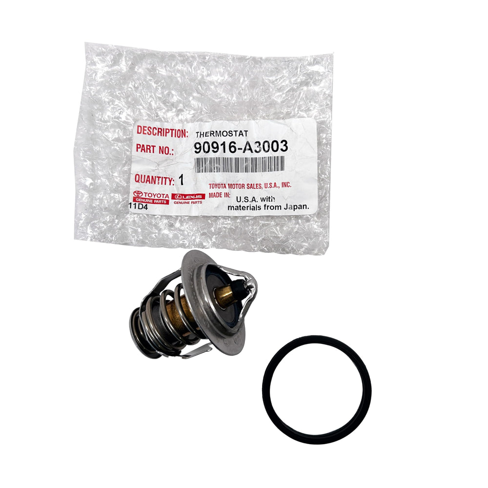 APSG thermostat installed in engine bay illustrating restored coolant flow and temperature