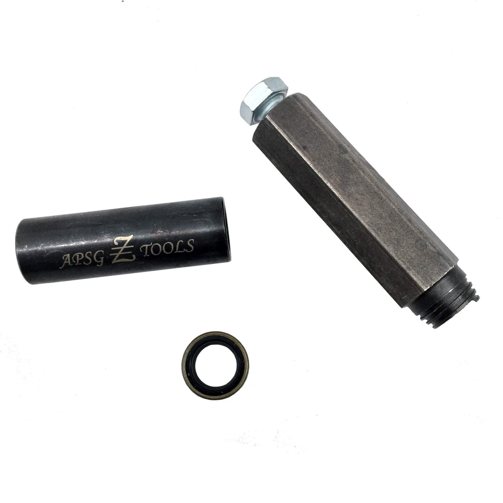 APSG close-up of TIMKEN seal and installer driver for precise, leak-free seating