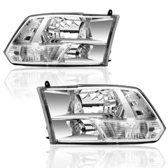 APSVE front assembly clear headlight showing restored clarity and OE fit