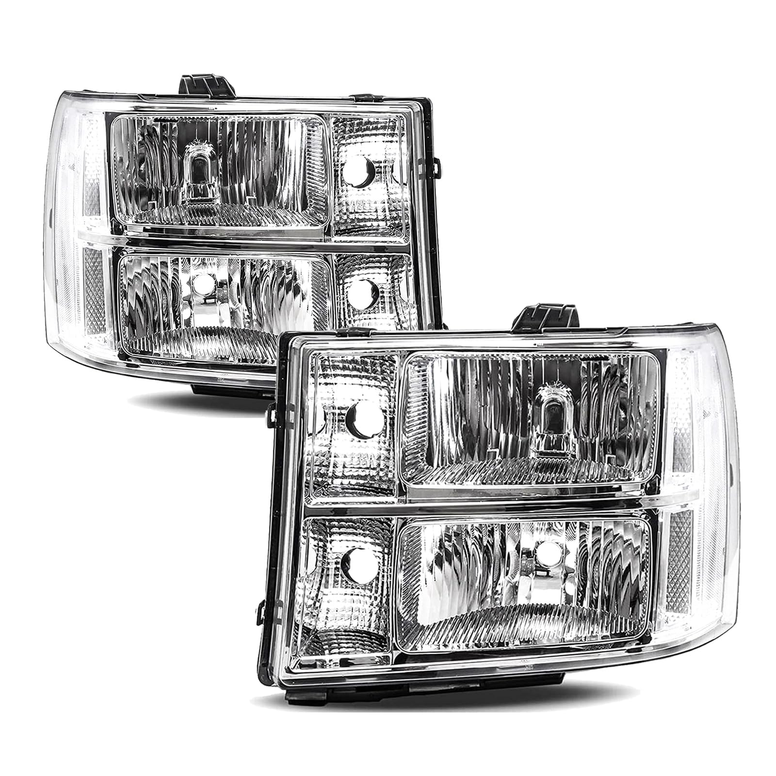 APSVE headlight assembly front view showing clean fit and improved visibility