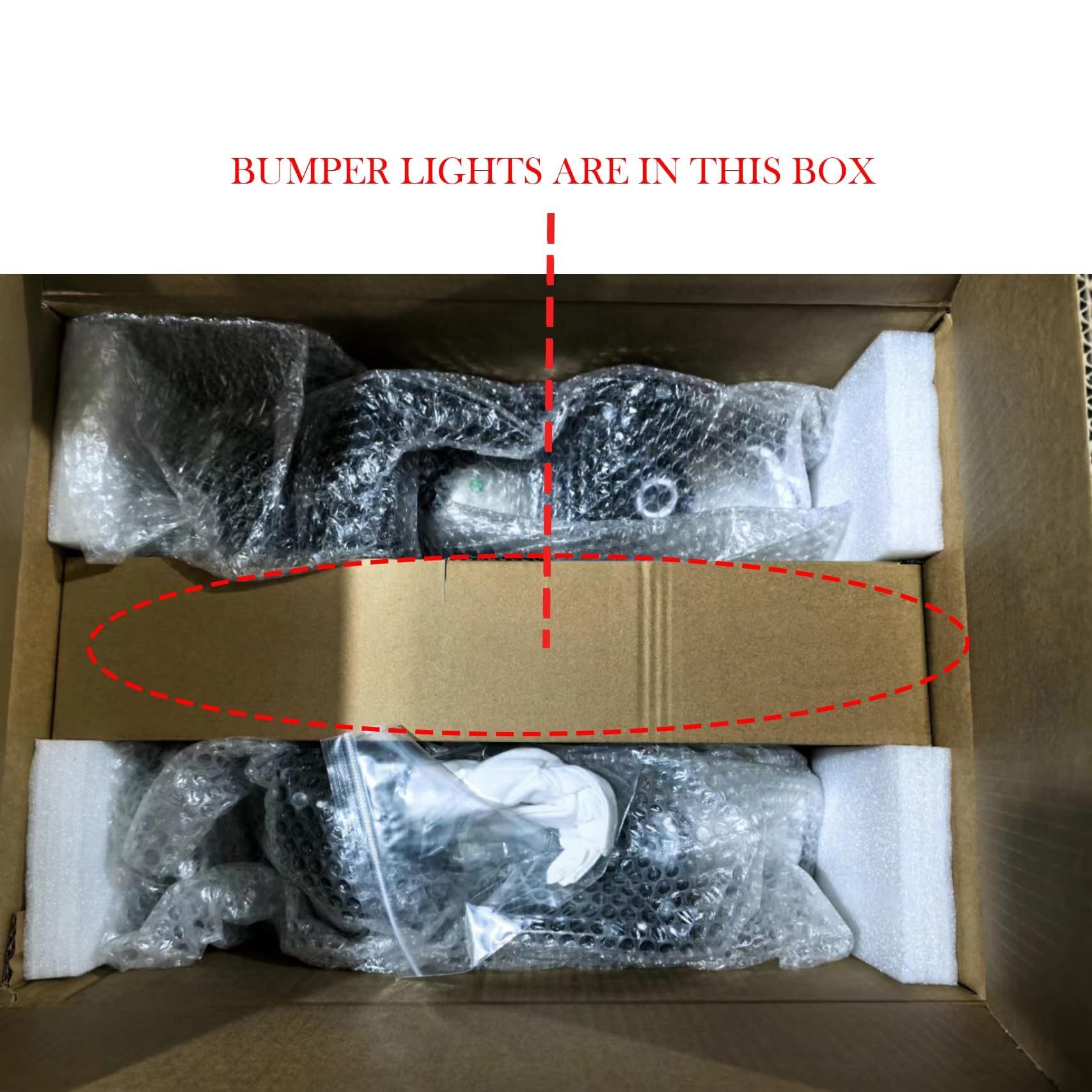 APSVE headlight next to ruler showing size and exact fit confirmation