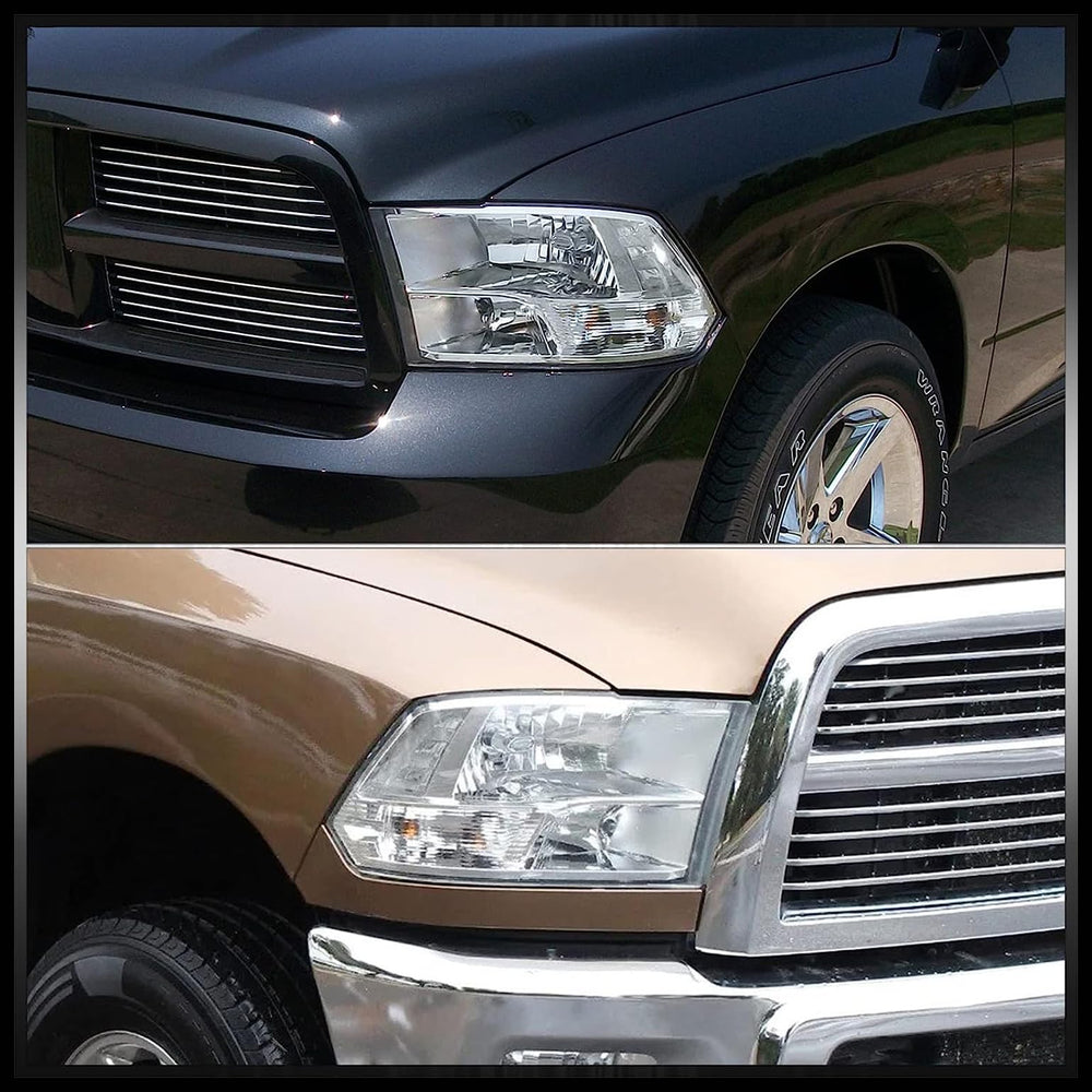 APSVE headlight next to ruler illustrating scale and accurate replacement fit