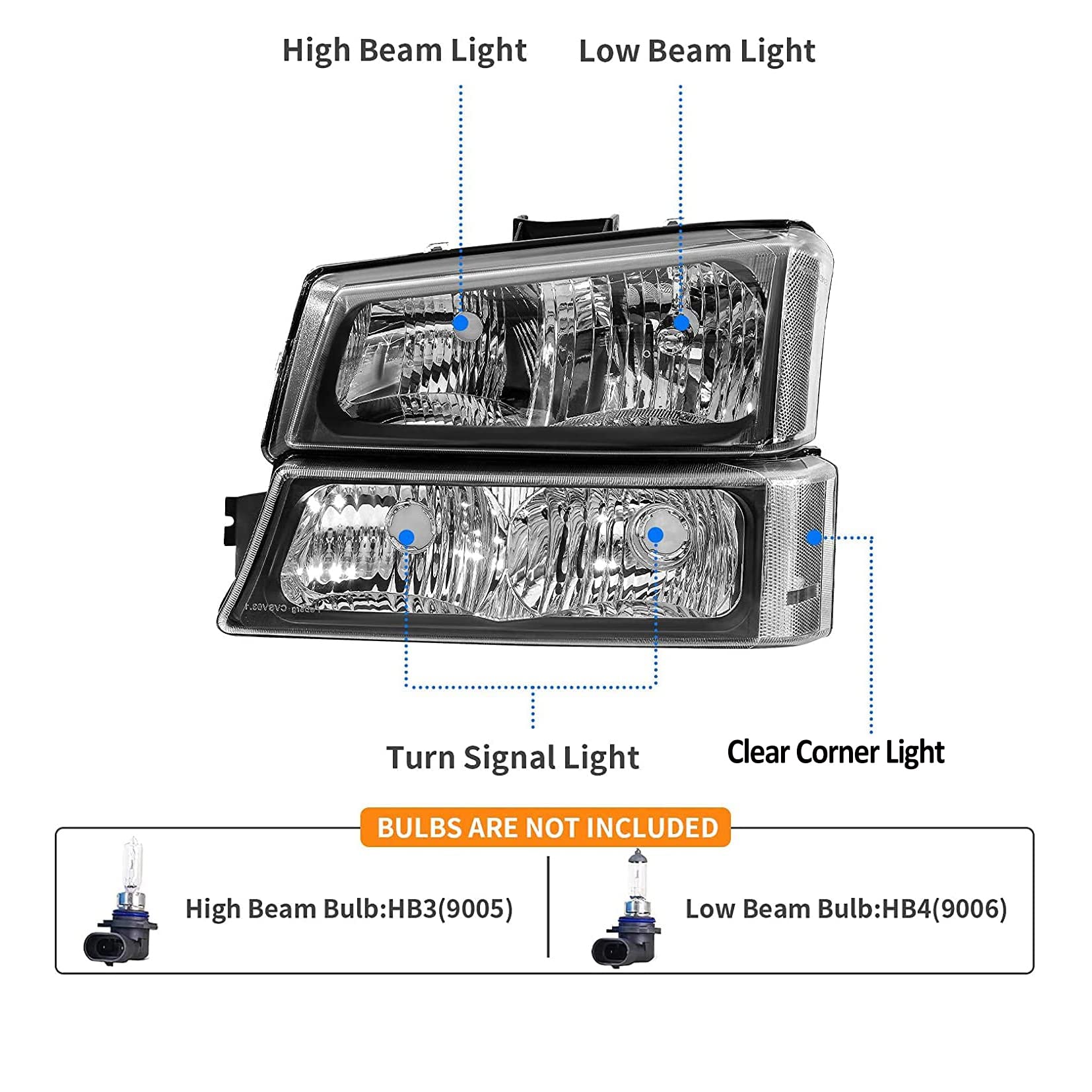 APSVE taillight assembly rear view with bulbs and harness showing ready-to-install benefit