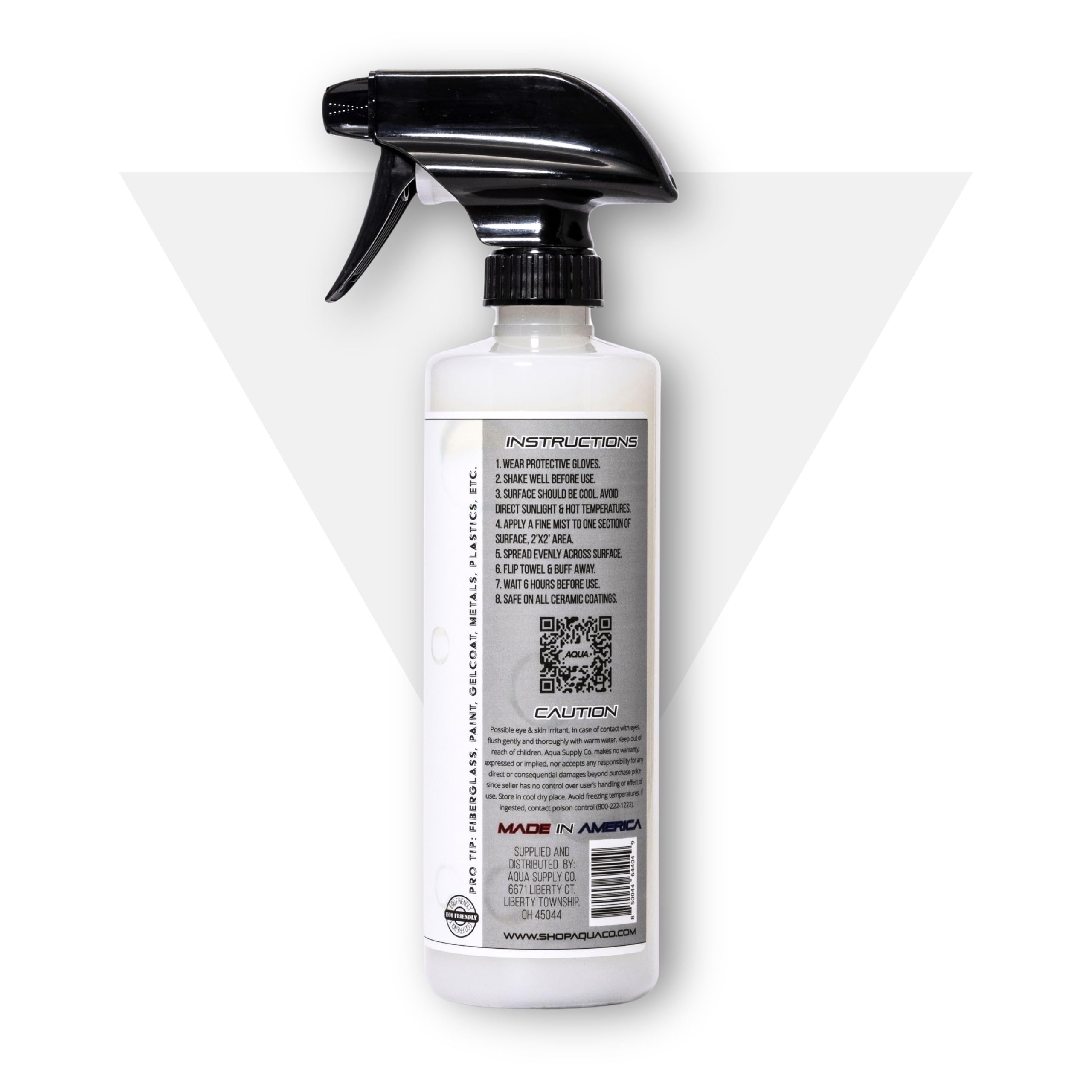 AquaClean PROTECT being sprayed onto vehicle for quick application