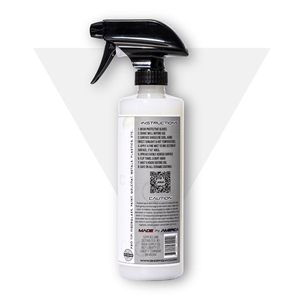 AquaClean PROTECT being sprayed onto vehicle for quick application