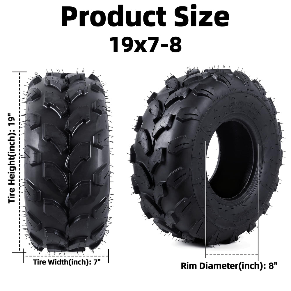 AR-PRO closeup of V-shaped tread pattern delivering improved off-road grip