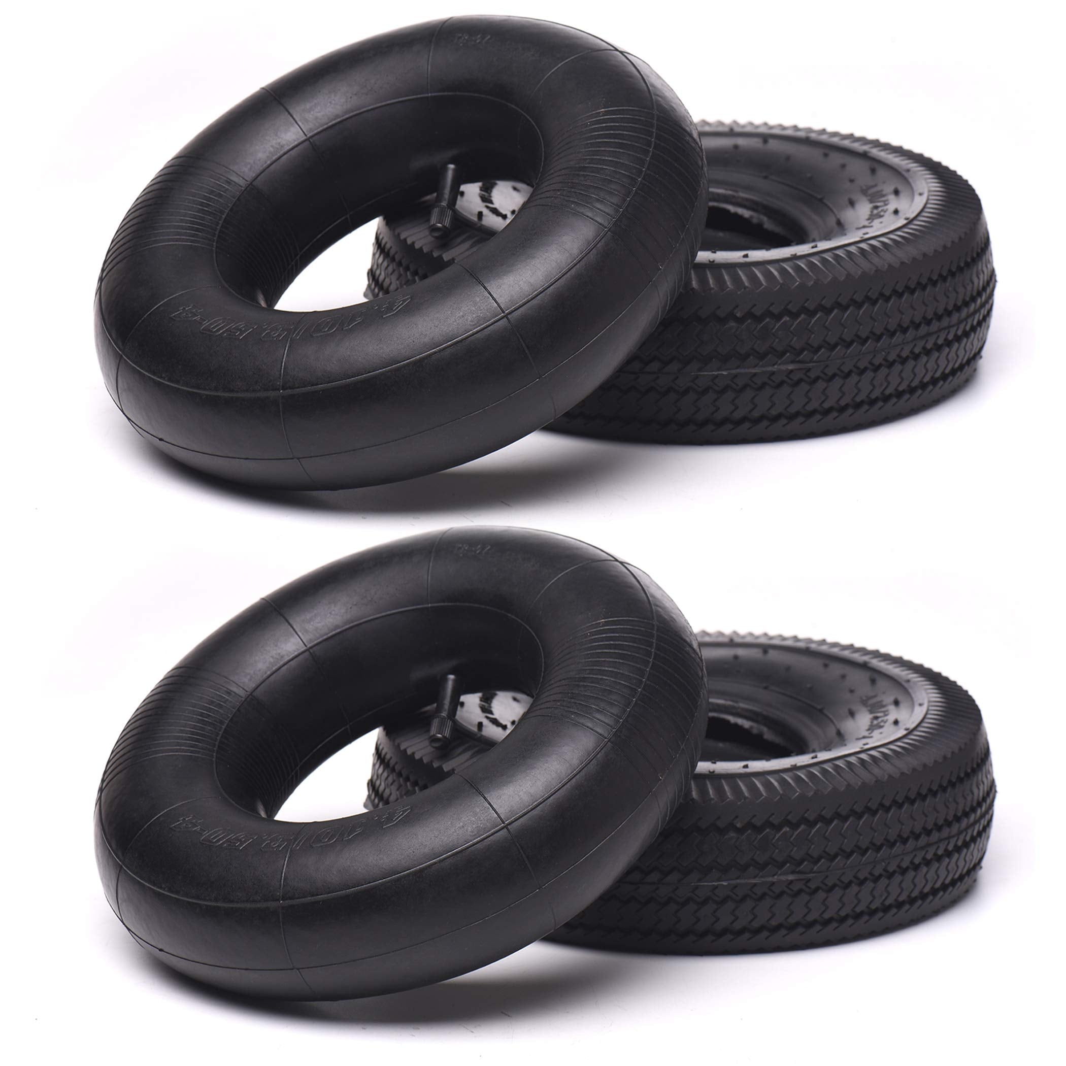 AR-PRO front view of tire and tube set showing complete replacement kit and clarity