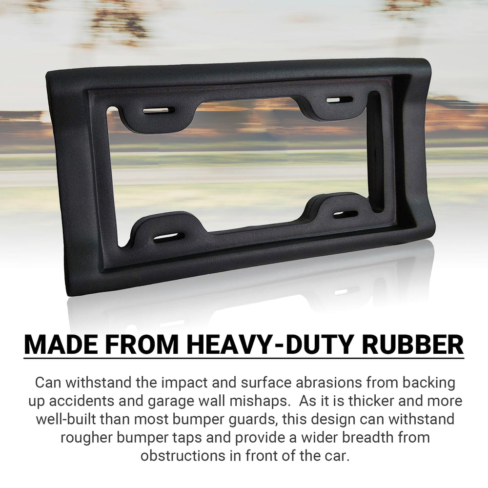 AR-PRO side profile highlighting 2.3 inch thickness for reliable bumper spacing