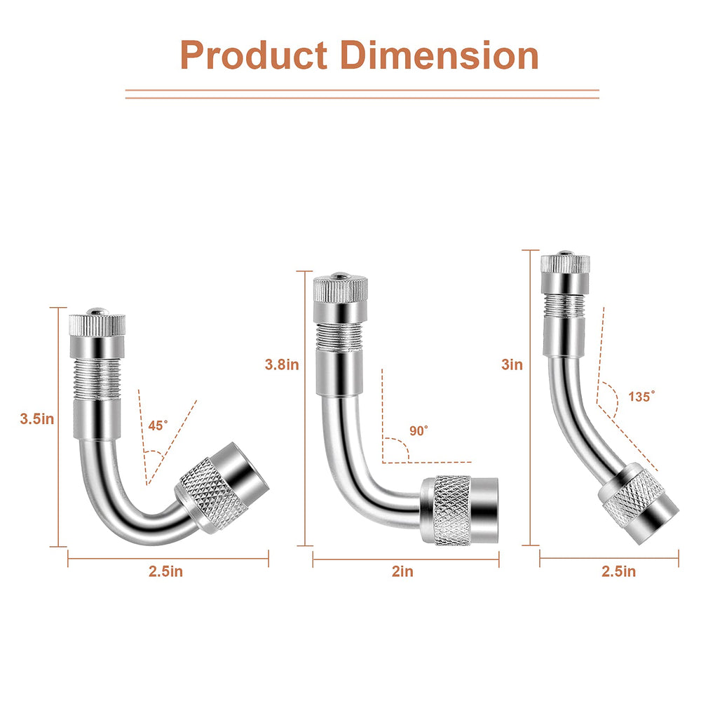 Aracey brass angled adaptors grouped, flexible access in tight spaces