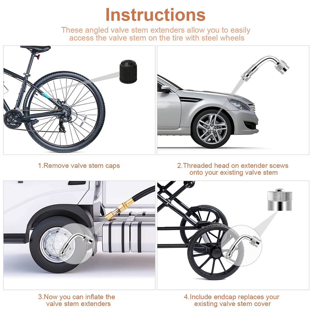 Aracey kit in RV rear wheel service scene, safer roadside checks