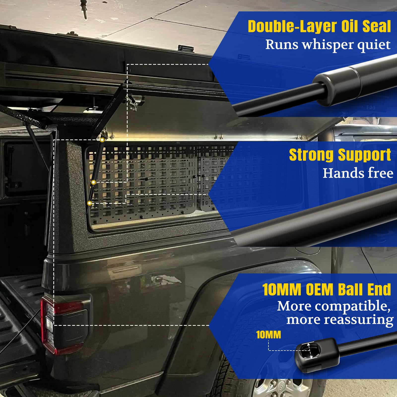 ARANA ball-stud mount detail showing secure attachment for reliable operation