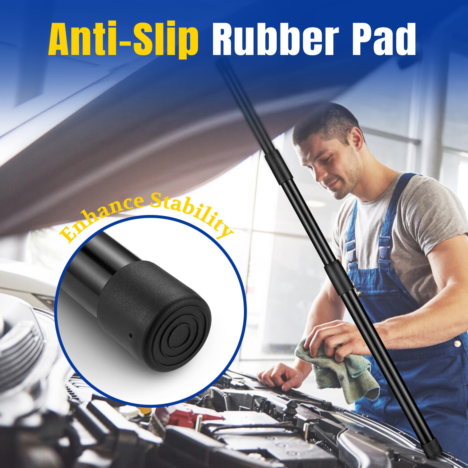 ARANA rod supporting tailgate for safer loading and unloading