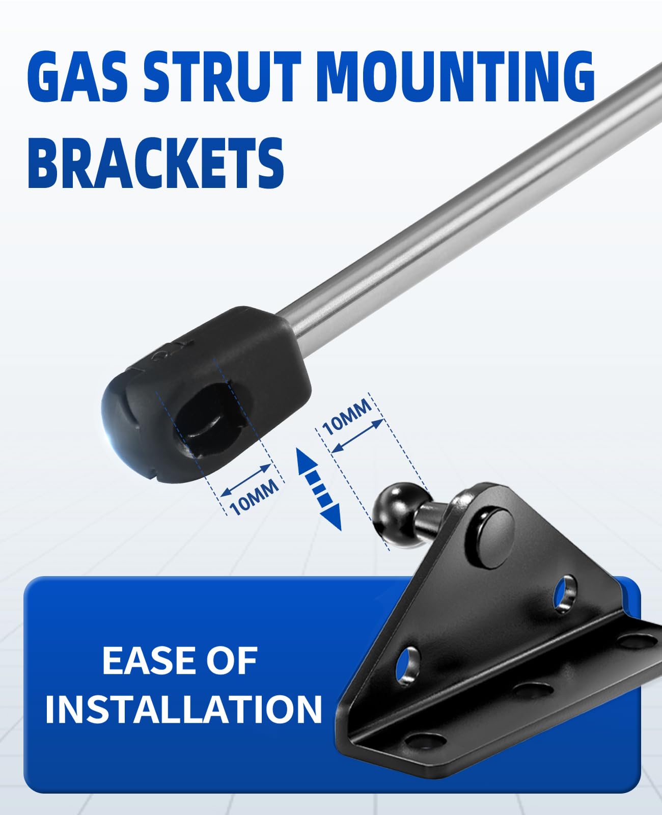ARANA bracket mounted on wood lid demonstrating secure attachment and neat finish benefit