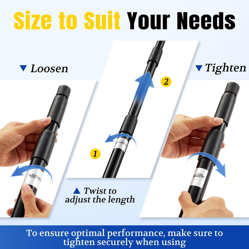 ARANA compressed rod stored in trunk illustrating space-saving benefit