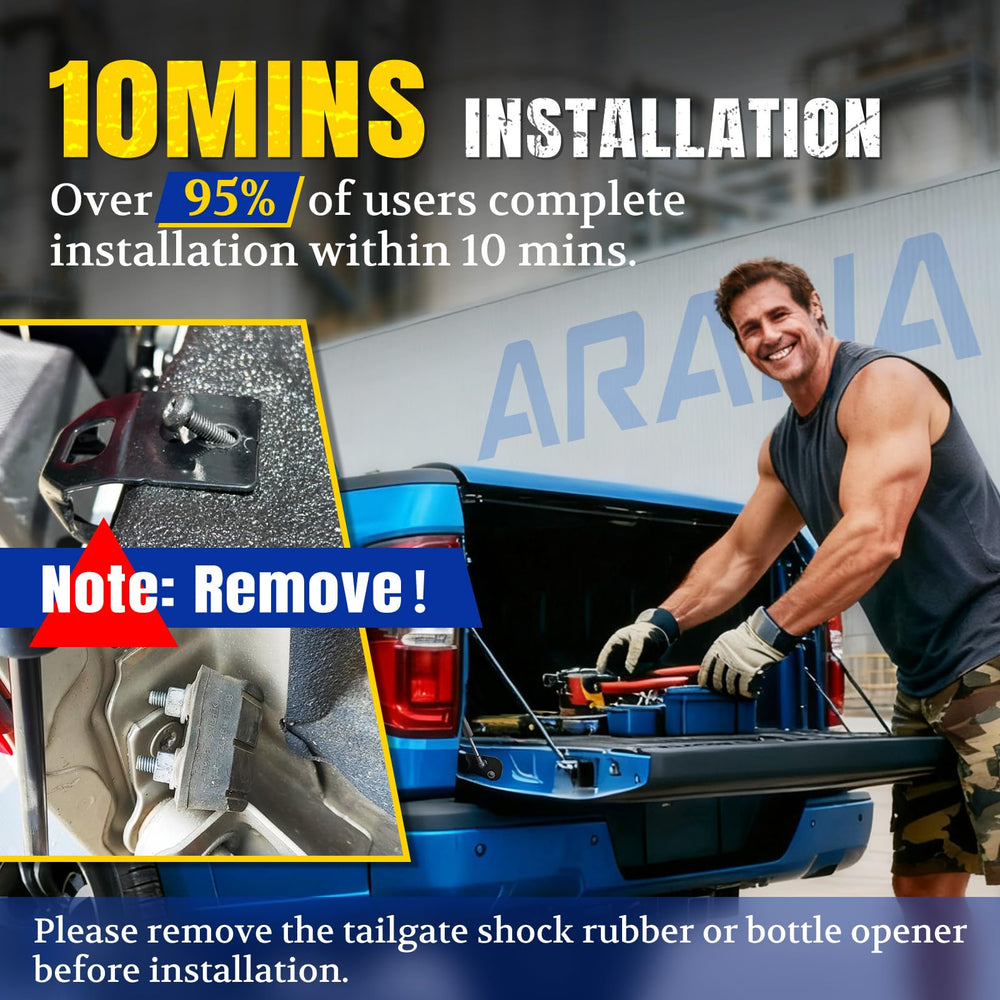 ARANA steel finish detail emphasizing corrosion-resistant surface benefit