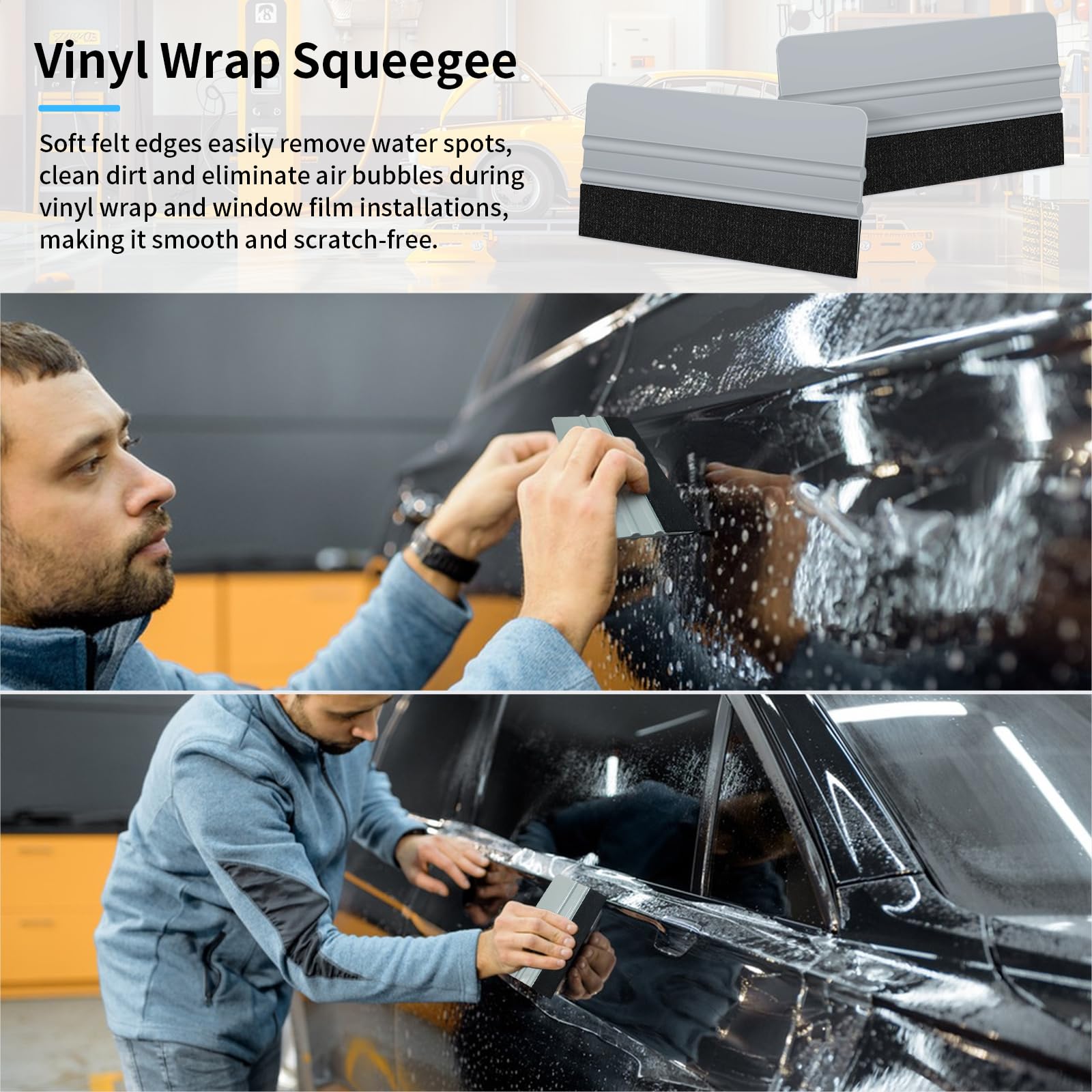 Arayker replaceable felt strip detail illustrating long-lasting protection benefit