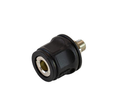 ARB hose coupling front view showing compact design and durable finish