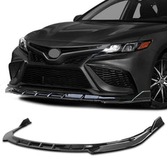 Archaic front lip spoiler front view showing sporty design and improved appearance