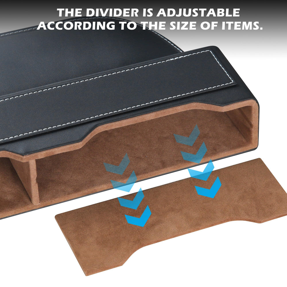 Arcoche installed driver side preventing items from falling into gap benefit